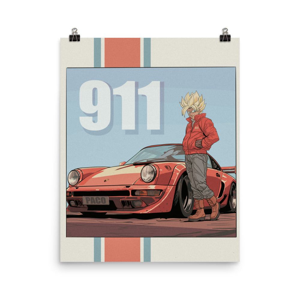911-Goku Poster