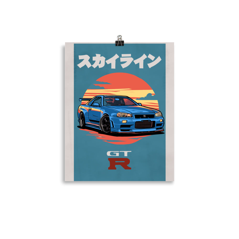 GTR 34 - Poster