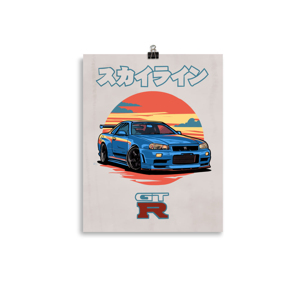 GTR 34 - Poster variant