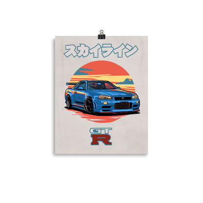 GTR 34 - Poster variant