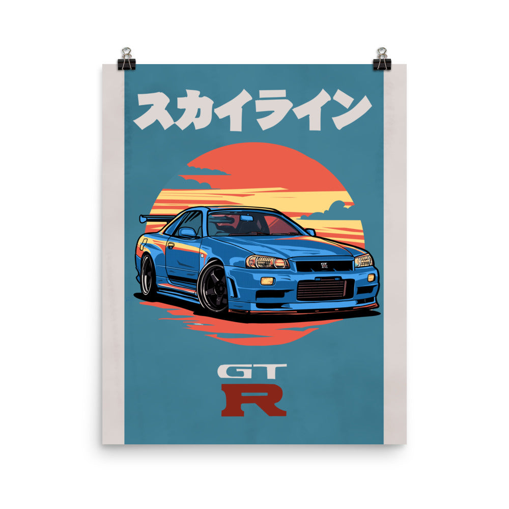 GTR 34 - Poster