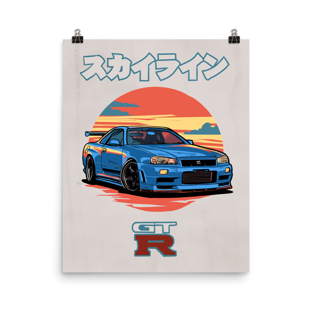 GTR 34 - Poster variant