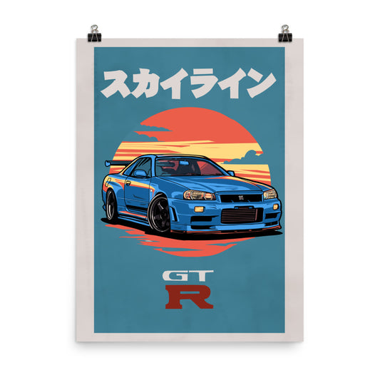 GTR 34 - Poster