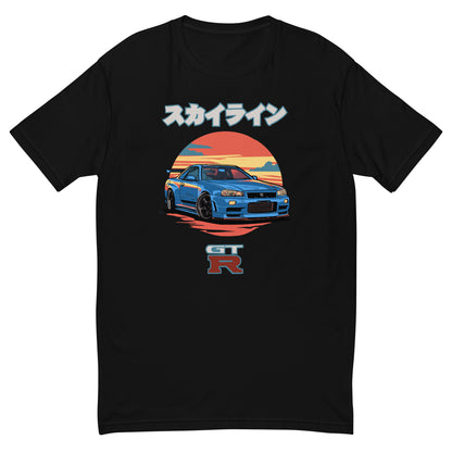 GTR34 Sunset - Tshirt