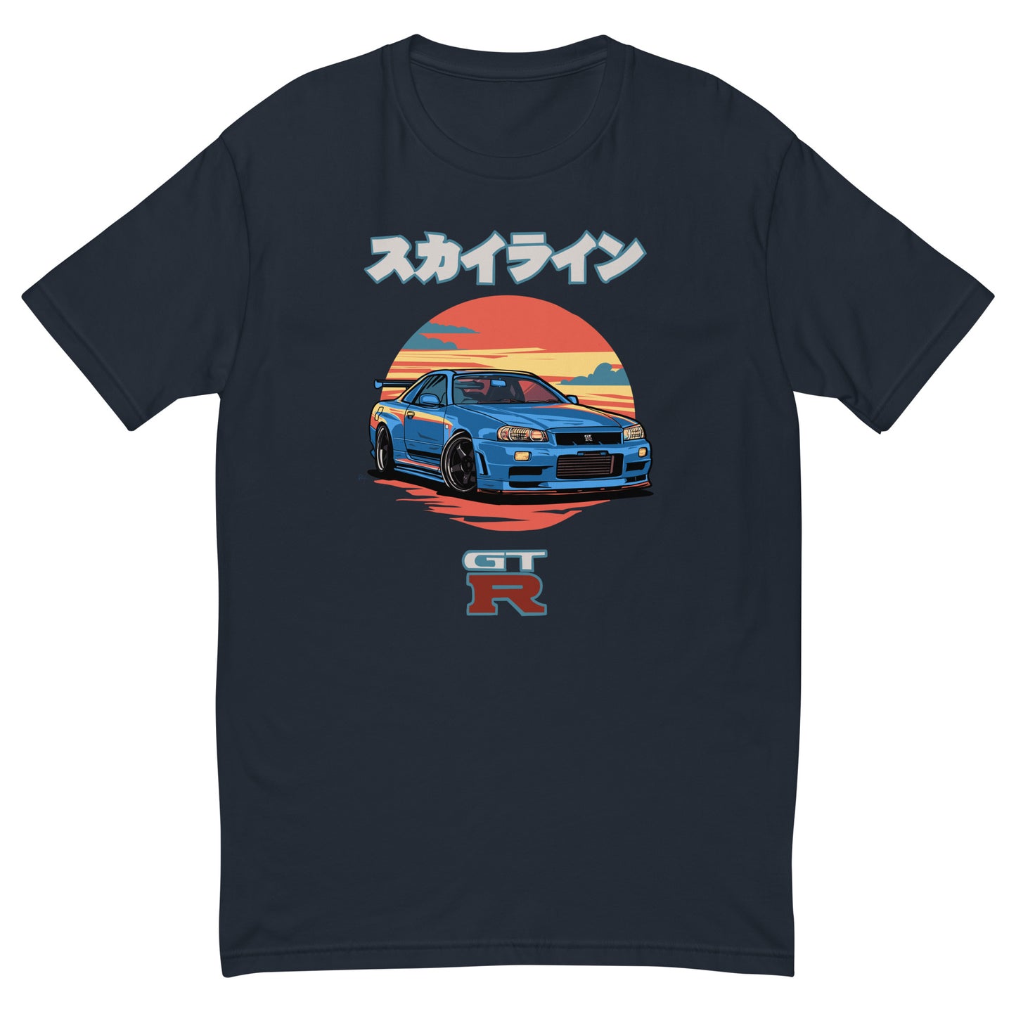 GTR34 Sunset - Tshirt