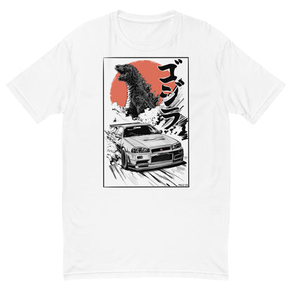 Godzilla GTR34 T-shirt